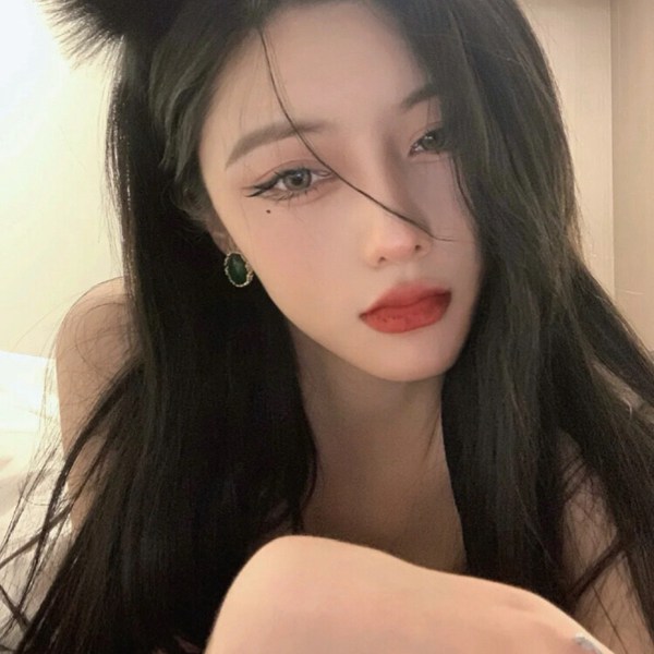 女生真人露脸图片头像