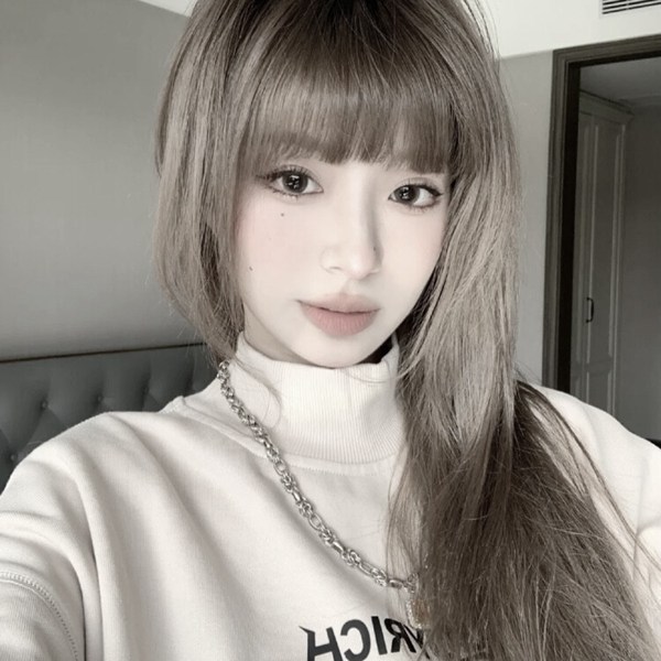 真人露脸女生图片头像