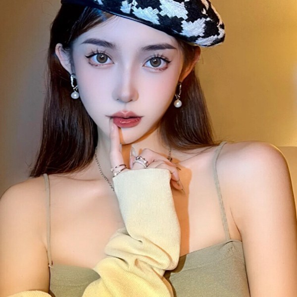 真人露脸女生图片头像