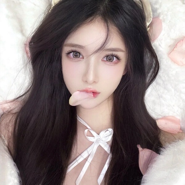 真人截图图片头像女生