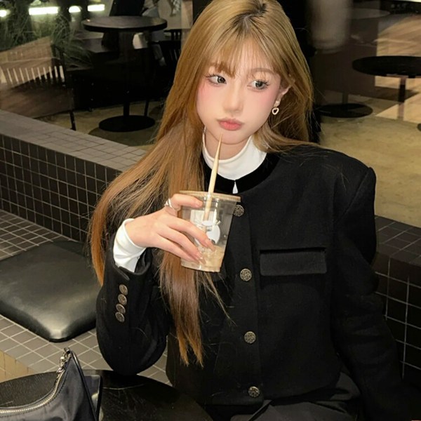 酷酷女生真人图片头像