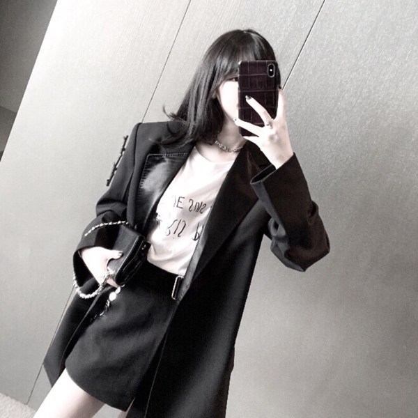 真人女生叛逆图片头像