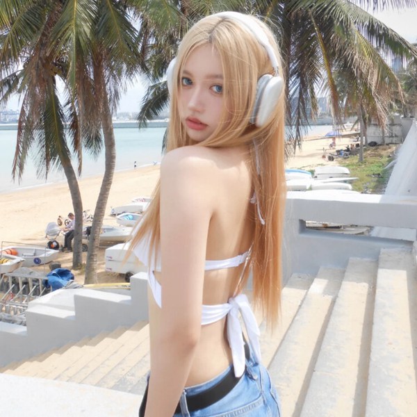 质感图片头像真人女生