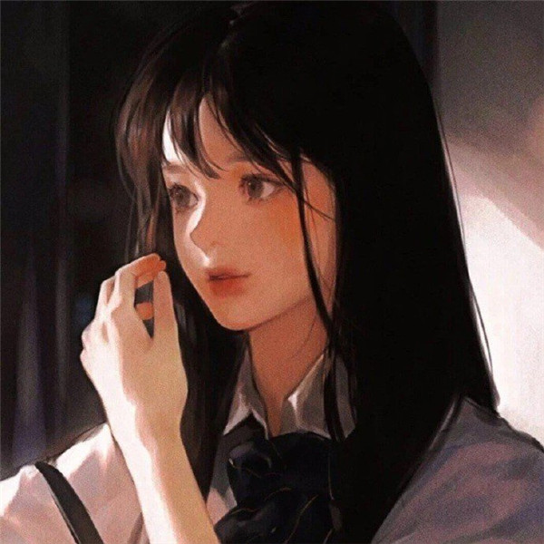 小众氛围感头像女动漫高清图片