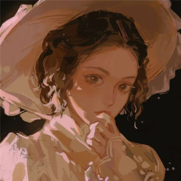 小众氛围感头像女动漫高清图片