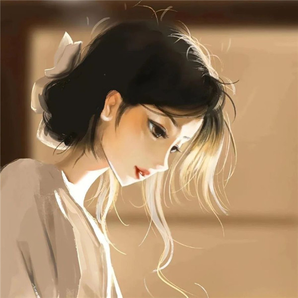 小众氛围感头像女动漫高清图片