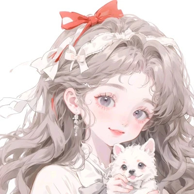 女生动漫头像优雅美丽高清图片