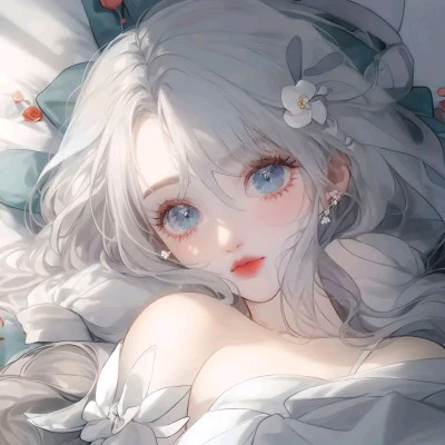 女生动漫头像优雅美丽高清图片