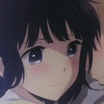 动画片情侣图片一对两张