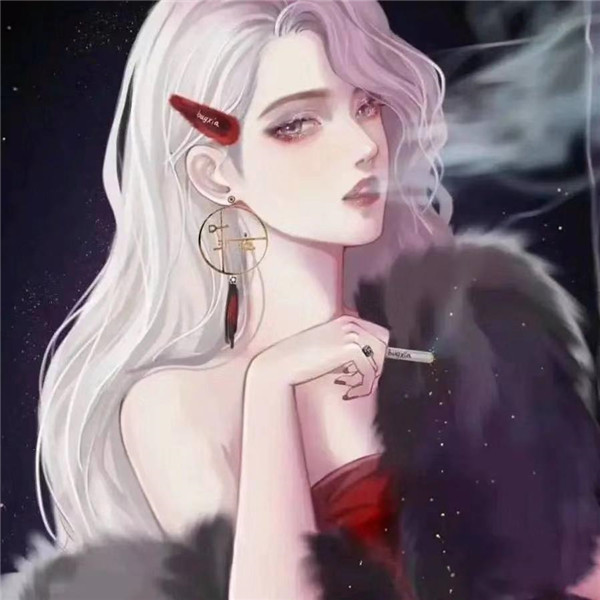 动漫女头小众旧漫头像高清
