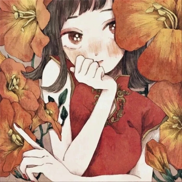女生专属头像动漫三人