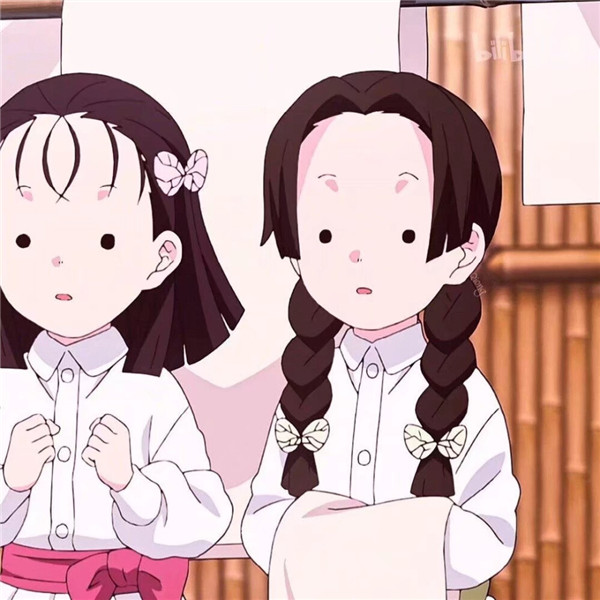超火三人闺蜜漫画头像