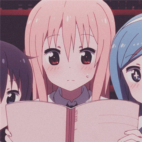 独一无二的三人闺蜜头像动漫
