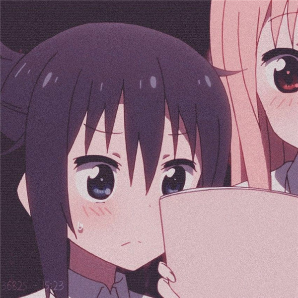 独一无二的三人闺蜜头像动漫