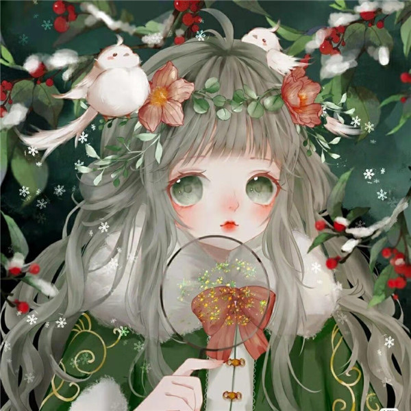 独一无二的三人闺蜜头像动漫