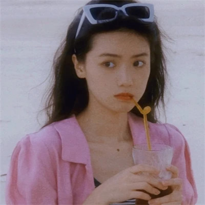 女生INS港味头像气质图片