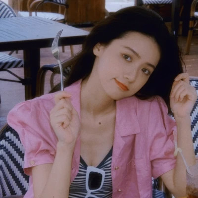 女生INS港味头像气质图片