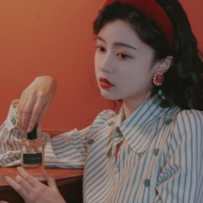 港风女头像图片复古文艺高清