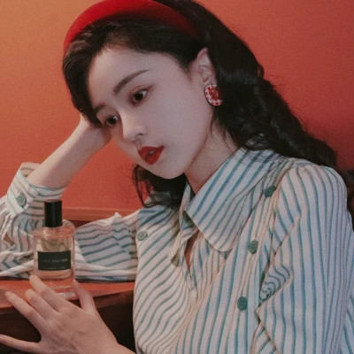 港风女头像图片复古文艺高清