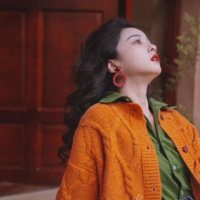 港风女头像图片复古文艺高清