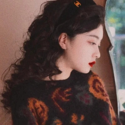 港风女头像图片复古文艺高清