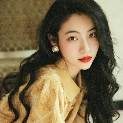 港风女头像图片复古文艺高清