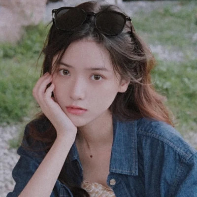 女生港系复古的头像图片