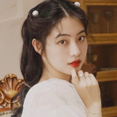 女生港系复古的头像图片