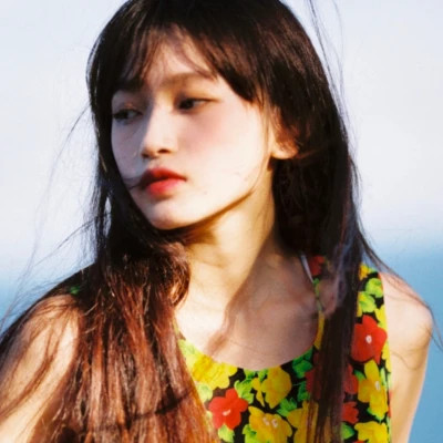 女生港系复古的头像图片