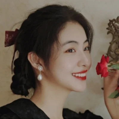 女生港系复古的头像图片