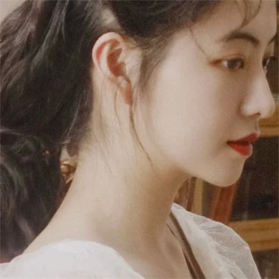 女生港系复古的头像图片
