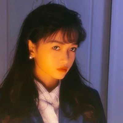女生港系复古的头像图片