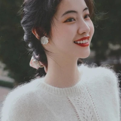 女生港系复古的头像图片