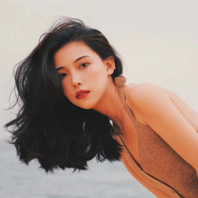 唯美女生头像港风ins复古图片