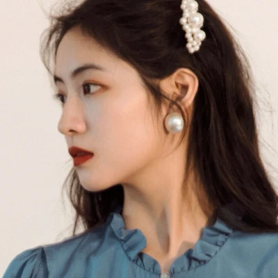 唯美女生头像港风ins复古图片