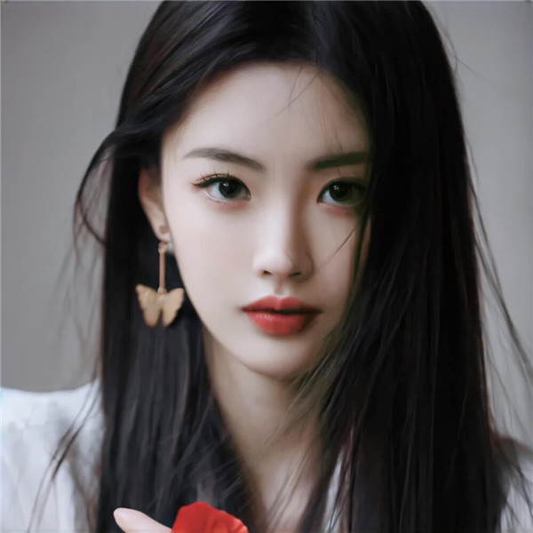 伤感高冷破碎感清冷女头图片