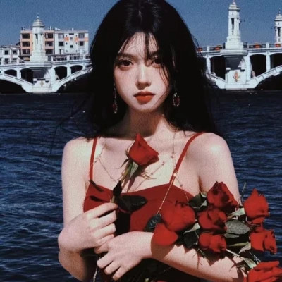 ins风干净的女头高清氛围感唯美