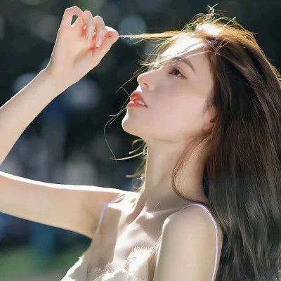 ins风干净的女头高清氛围感唯美