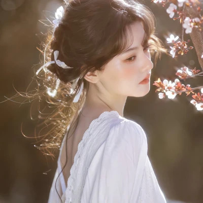 ins风干净的女头高清氛围感唯美