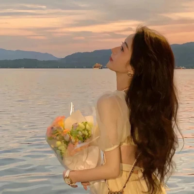 ins风干净的女头高清氛围感唯美