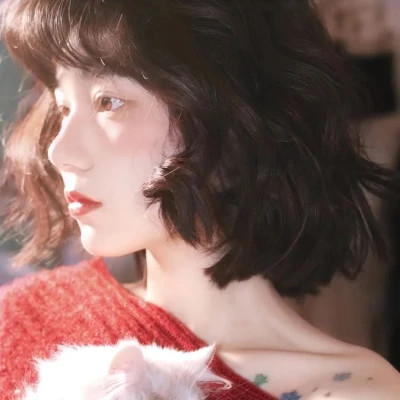 ins风干净的女头高清氛围感唯美