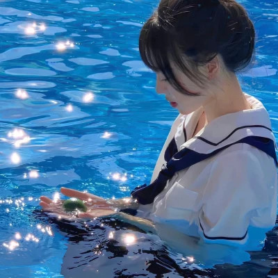 唯美温柔干净高级氛围感女头图片
