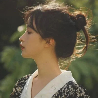唯美温柔干净高级氛围感女头图片