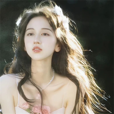 简单阳光干净的氛围感女头图片