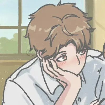 抖音爆红头像卡通情侣甜蜜图片