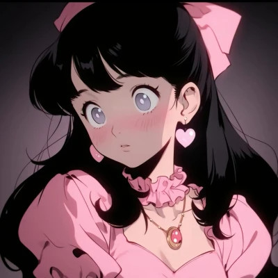 动漫头像女旧漫风唯美漂亮图片