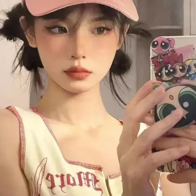 美女真实素颜微信头像