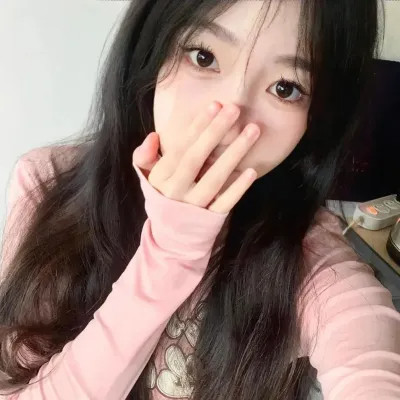 美女真实素颜微信头像