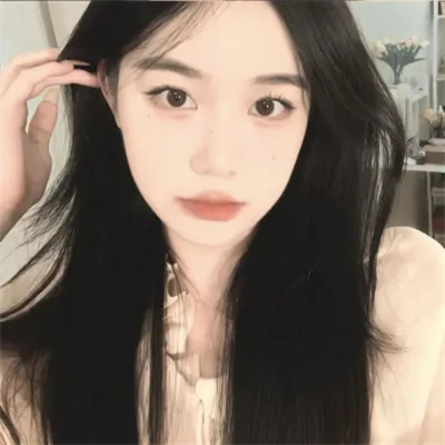 美女真实素颜微信头像