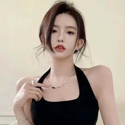 美女真实素颜微信头像